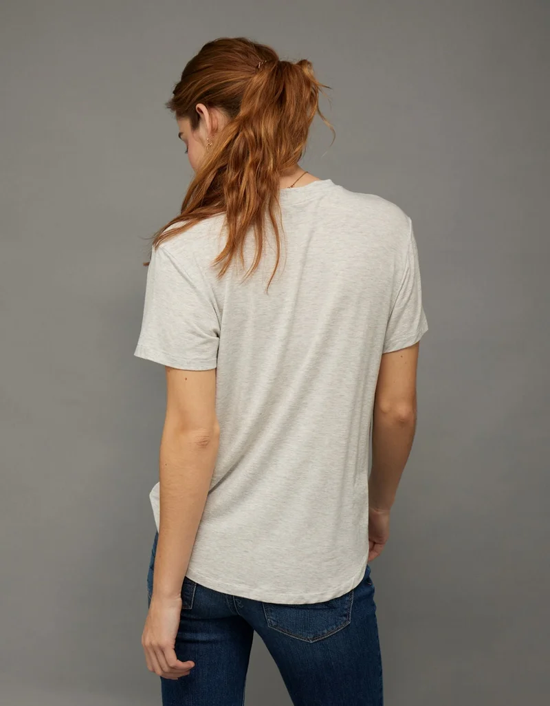 American Eagle  AE Soft & Sexy Classic T-Shirt for Women | Best Price UAE