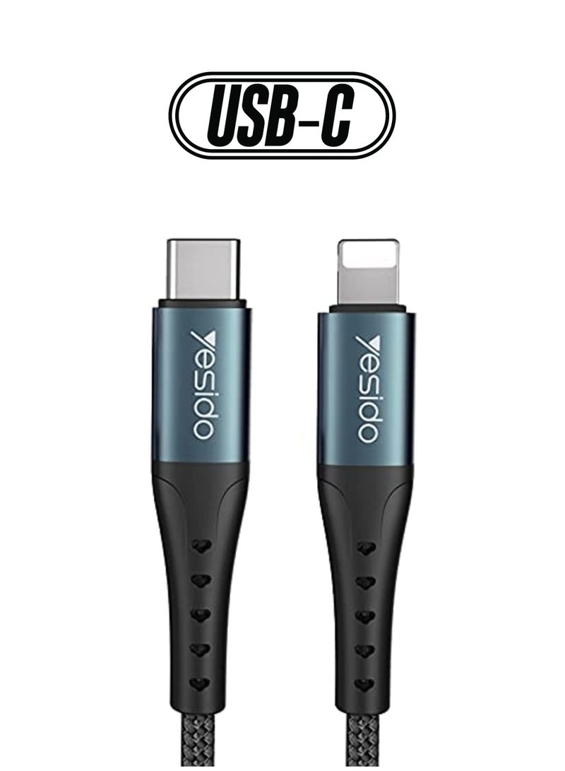 Yesido Premium Type-C Lightning Cable - Image 1