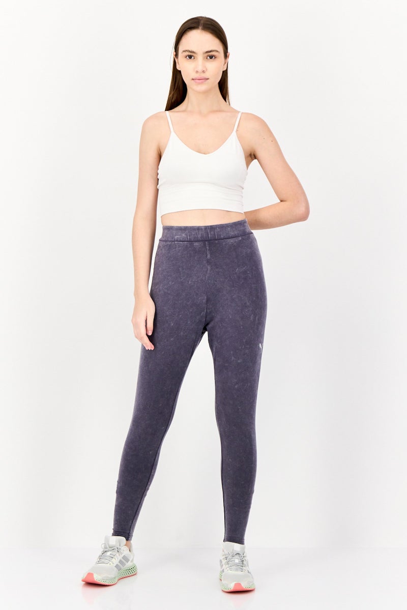 PUMA Women Sportswear Fit Brand Logo Outdoor Leggings, Grey - Image 4