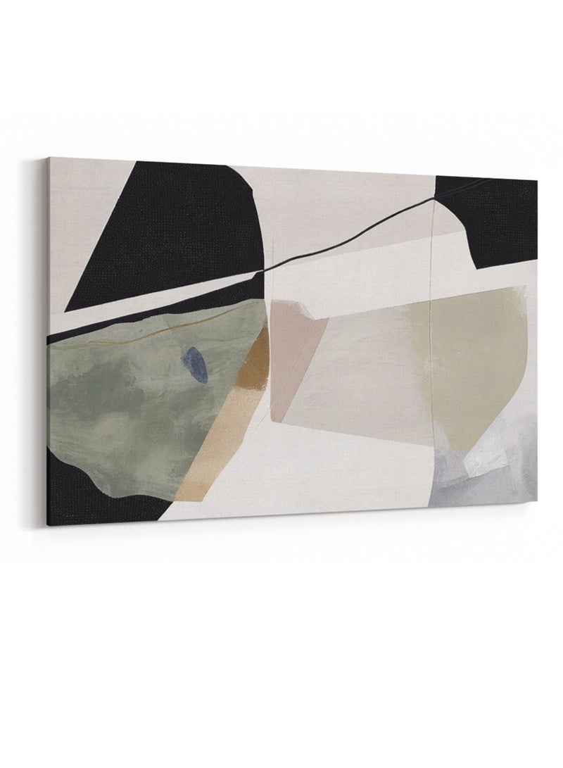 LOWHA Canvas Wall Art Stretched Over Wooden Frame with Oil Painting - Image 4