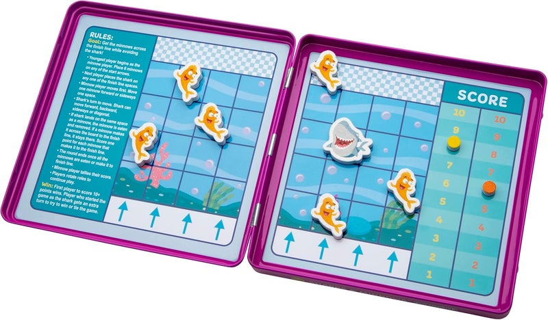 PlayMonster Take N Play, Anywhere Sharks & Minnows, Board Games for Kids- Board Games for Family Night, Family Games, Game Night, Family Board Games, Kids Toys, Travel Games, Preschool Toys, Ages 6+ - Image 3