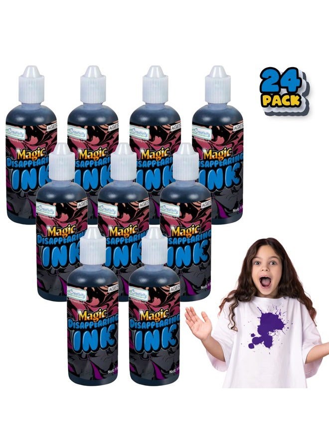 ArtCreativity Magic Ink in Blue - Pack of 12 - Includes 1-Ounce Squeezable Bottles - Magical Pranks and Jokes - Amazing Party Favor and Prize for Kids - Fun Camp Prizes - Image 1