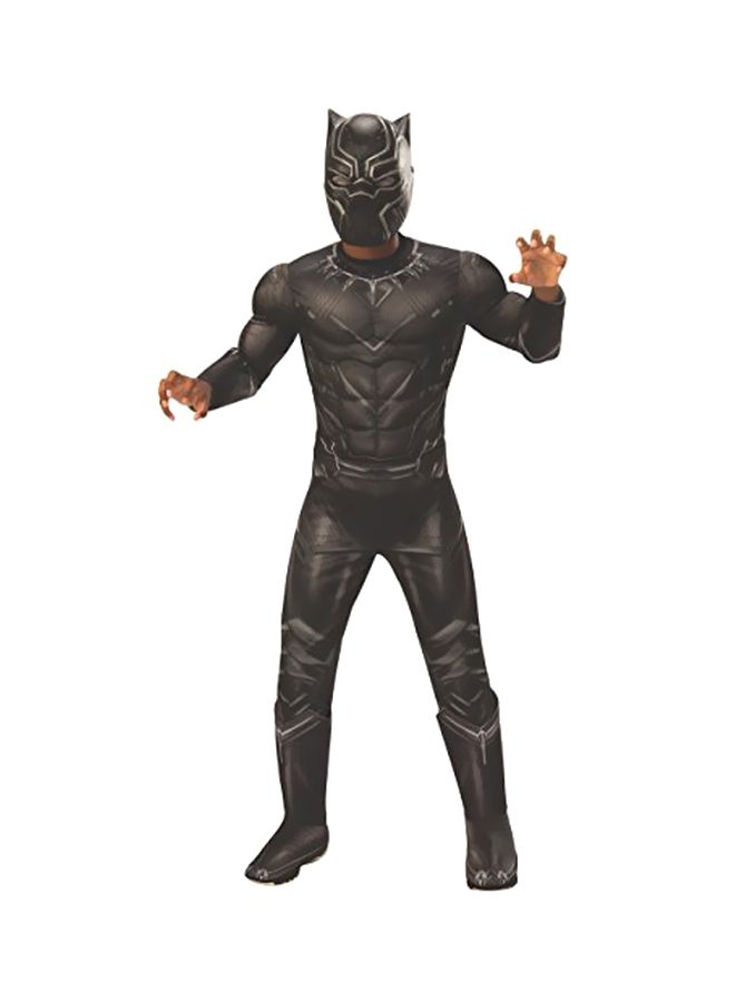NIBEMINENT Civil War Deluxe Black Panther Costume 620593 S - Image 1