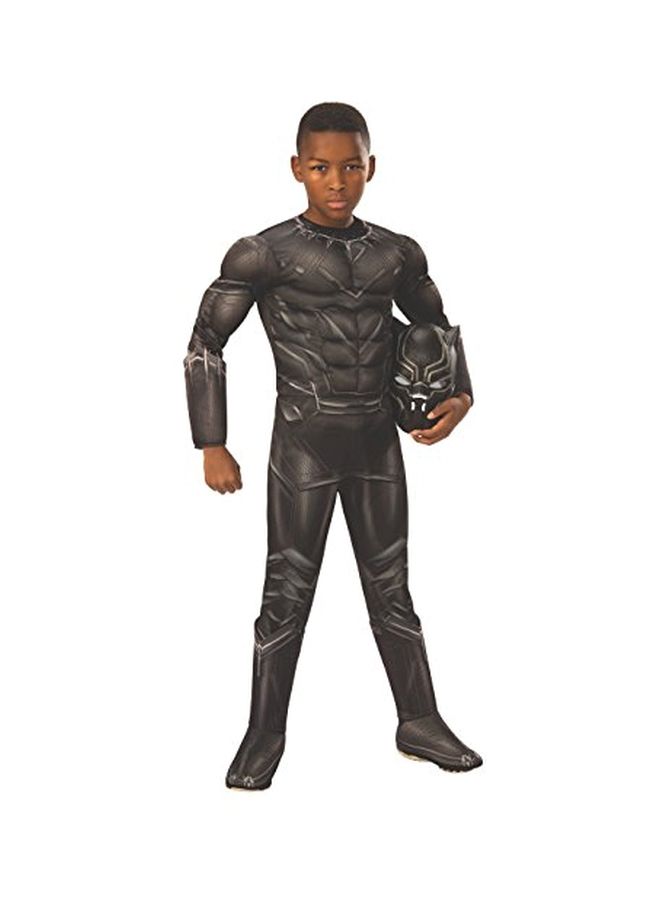 NIBEMINENT Civil War Deluxe Black Panther Costume 620593 S - Image 2