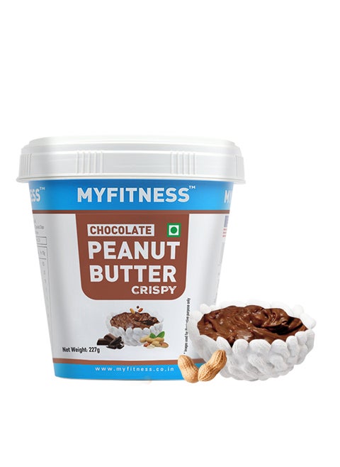 MYFITNESS PB 227g Chocolate CRISPY Single