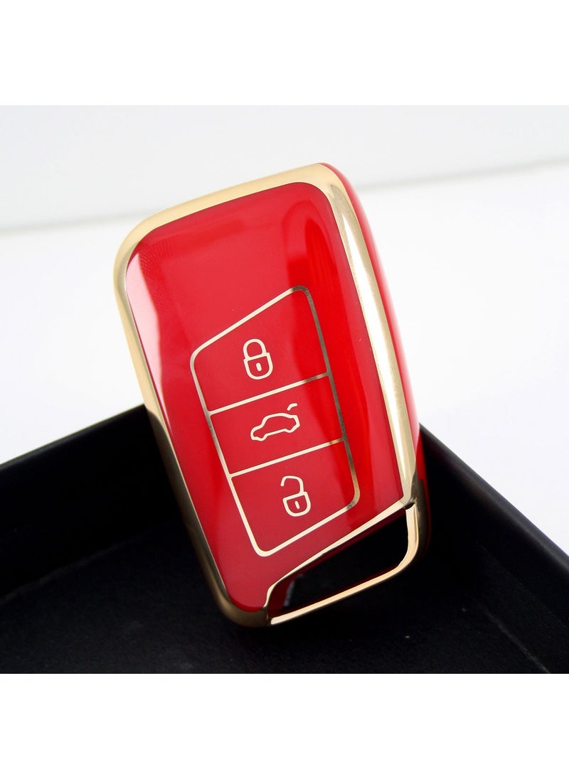 Volkswagen Passat B8 Smart Red Car Key Remote Control Case Cover Car Keychain - pzsku/ZFD89B629025C26360ADFZ/45/_/1730535672/d7b06cca-f396-43c3-9419-6585804c4de2