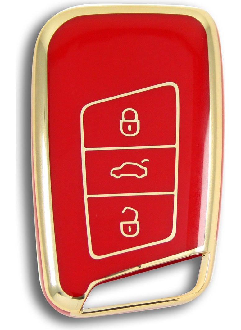 Volkswagen Passat B8 Smart Red Car Key Remote Control Case Cover Car Keychain - pzsku/ZFD89B629025C26360ADFZ/45/_/1730535704/19a04427-b189-42ab-9d44-cbab136786b8