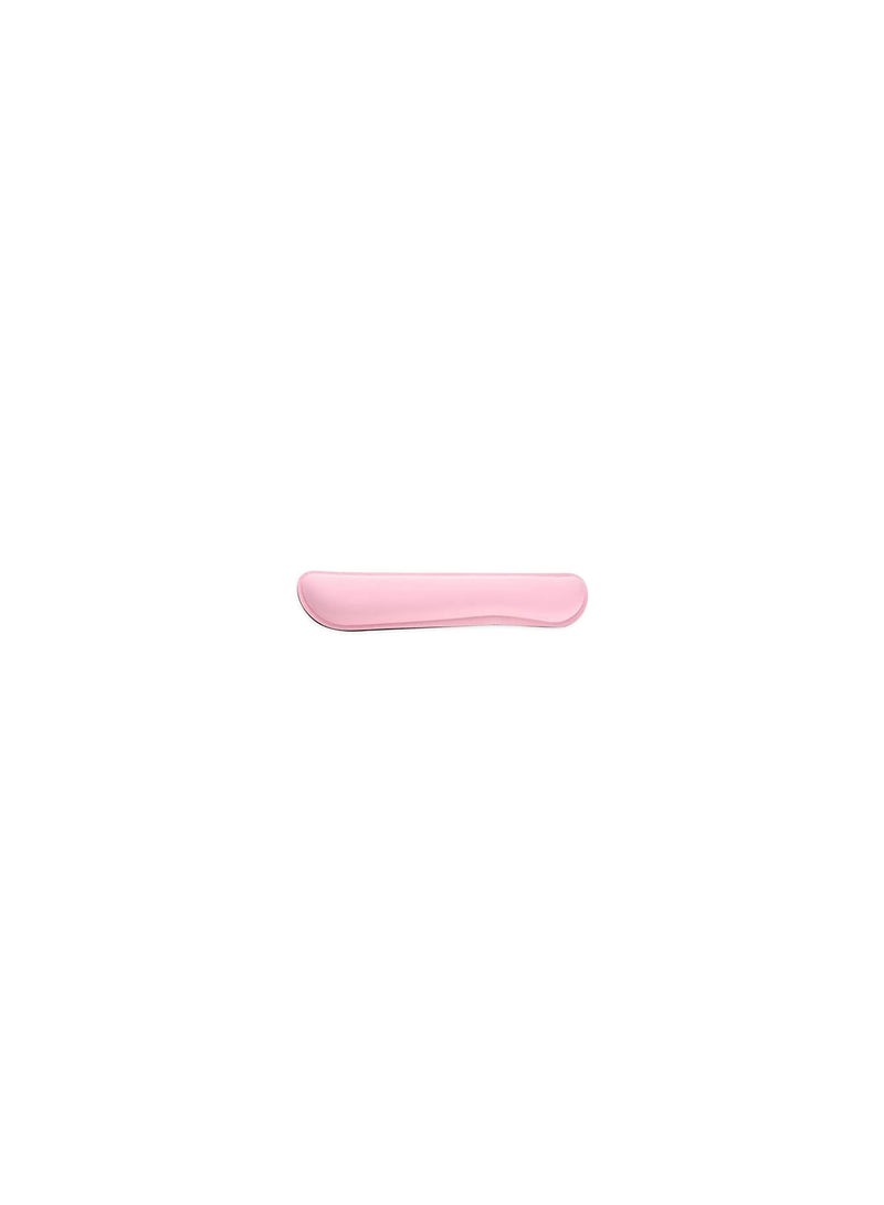GGOOT PU Leather Keyboard Wrist Rest Pad & Mouse Wrist Cushion Support Pad for Gaming Office Home, Computer, Laptop - Pink - Image 2