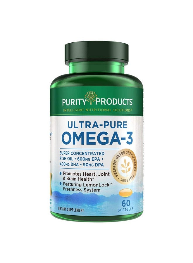 Purity Products Ultra Pure Omega 3 60 Softgels - Image 1