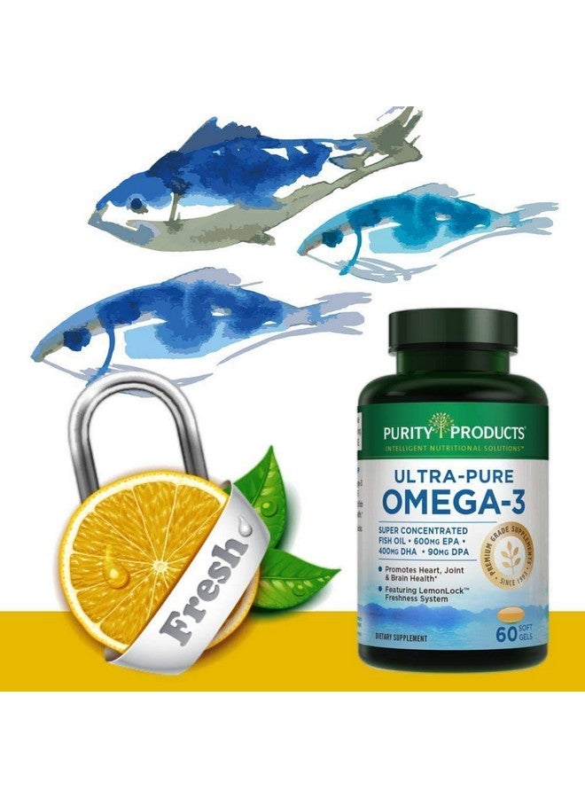 Purity Products Ultra Pure Omega 3 60 Softgels - Image 5