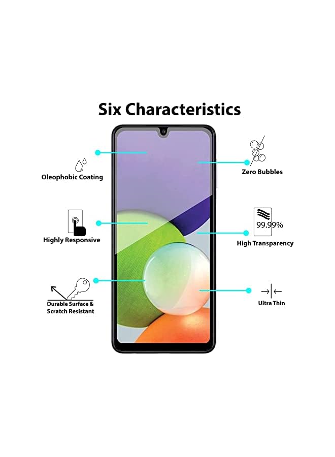 PROMASS Emodil Glass for Samsung Galaxy A32 4G / A22 4G / M32 4G / M22 / A31 / F22 4G Screen Protector Glass Full Glue Edge-to-Edge Protector for A32 4G / A22 4G / M32 4G / M22 / A31 / F22 4G by Emodil ® - Image 3