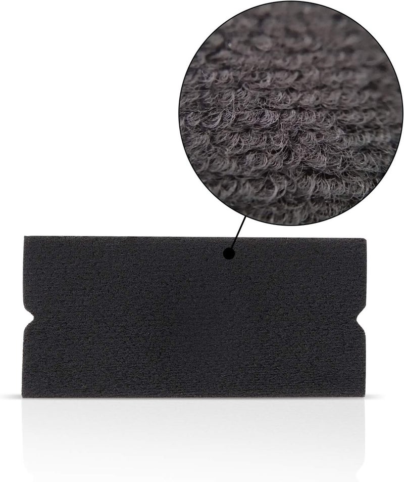 Ehdis Squeegee Accessories Fabric Felt Edge Scratch Free Soft Wet Dry Felt for Car Wrapping Scraper 3M Squeegee 50pcs/Pack (Not Included Squeege) - Image 2