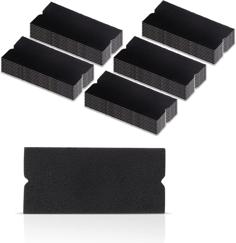 Ehdis Squeegee Accessories Fabric Felt Edge Scratch Free Soft Wet Dry Felt for Car Wrapping Scraper 3M Squeegee 50pcs/Pack (Not Included Squeege) - Image 1