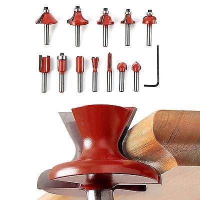 ISC ISC Premium Quality Router Bit 8mm Router Bit Set with Plastic Case for Wood Working  - Image 3