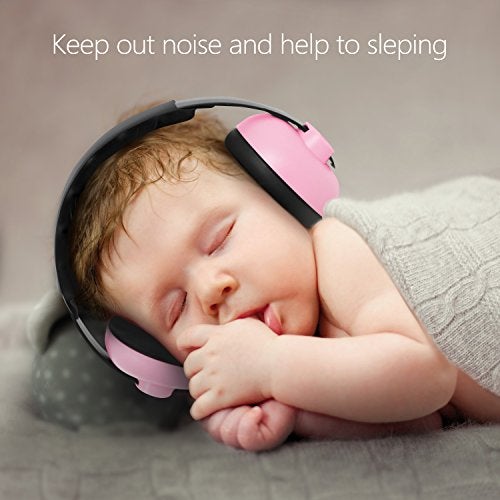 BBTKCARE Baby Headphones Noise Cancelling Headphones for Babies for 3 Months to 2 Years (Pink) - Image 5
