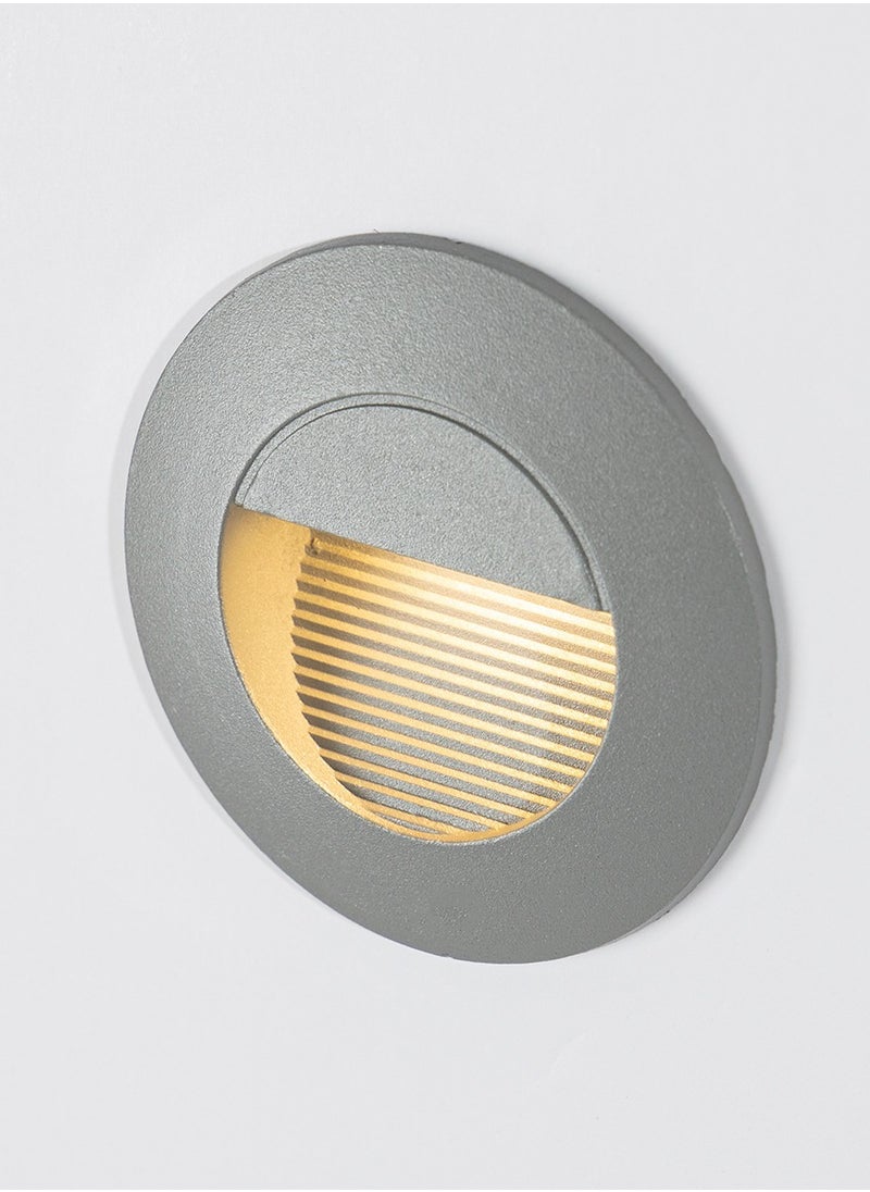 UCANDLE 6pcs Round Staircase Led Lamp Gray Frame  - Image 2