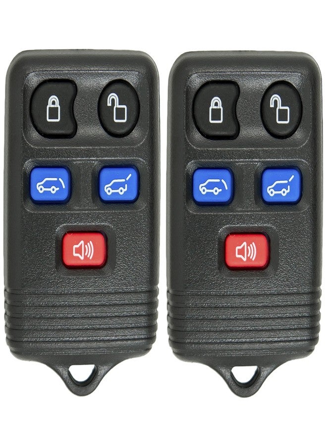 مفتاح بديل Keyless2Go لفتح الأبواب عن بعد للسيارات التي تستخدم CWTWB1U551، قابل للبرمجة الذاتية - عبوة من قطعتين - Image 1