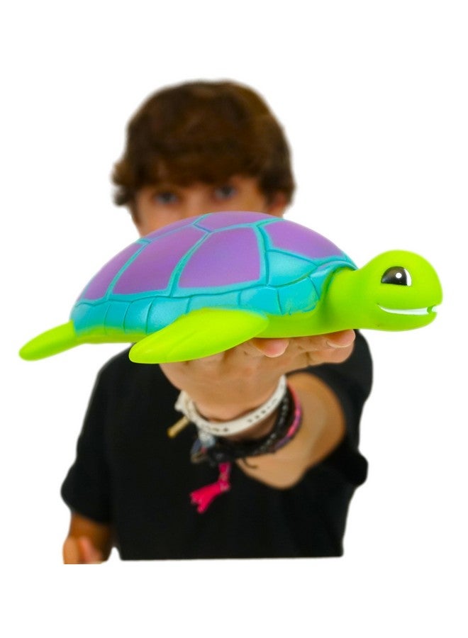 JA-RU Ocean Squirt Squishy Water Animals (1 Water Toys) Fun Floating Foam Sea Animal Toys for Kids. Sea Turtle, Dolphin, Whale Toddler Bath Toys. Pool & Beach Accessories. 4012-1s - Image 4