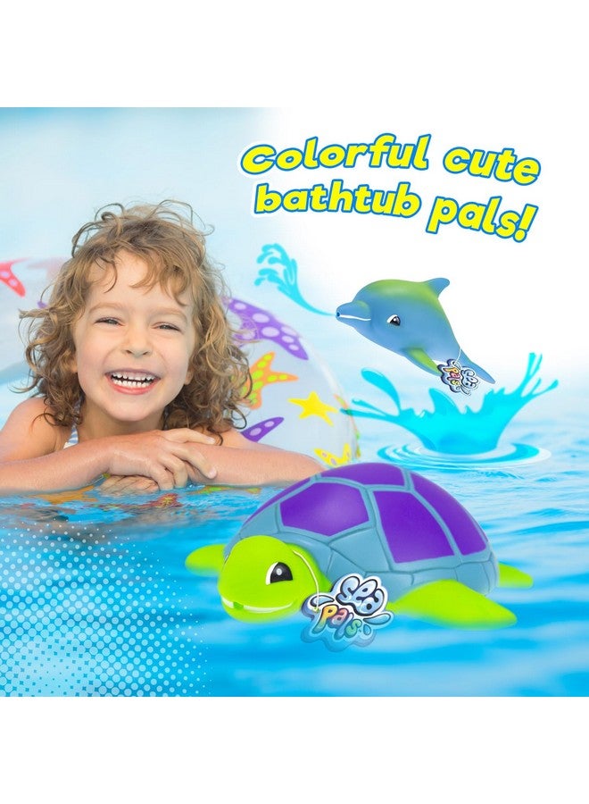 JA-RU Ocean Squirt Squishy Water Animals (1 Water Toys) Fun Floating Foam Sea Animal Toys for Kids. Sea Turtle, Dolphin, Whale Toddler Bath Toys. Pool & Beach Accessories. 4012-1s - Image 5