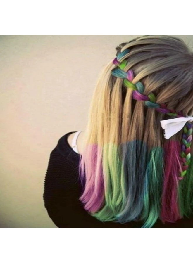 Party Fun Temporary Hair Color Spray, 6-Piece Assorted Colors - Image 2