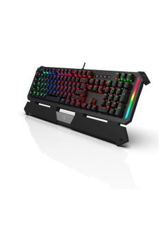 Bloody Light Strike RGB Gaming Keyboard with Dual Programmable Keys, Zero-Lag Response, and Adjustable Backlights - Blue  - Image 4
