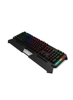 Bloody Light Strike RGB Gaming Keyboard with Dual Programmable Keys, Zero-Lag Response, and Adjustable Backlights - Blue  - Image 2