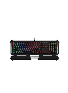 Bloody Light Strike RGB Gaming Keyboard with Dual Programmable Keys, Zero-Lag Response, and Adjustable Backlights - Blue  - Image 1