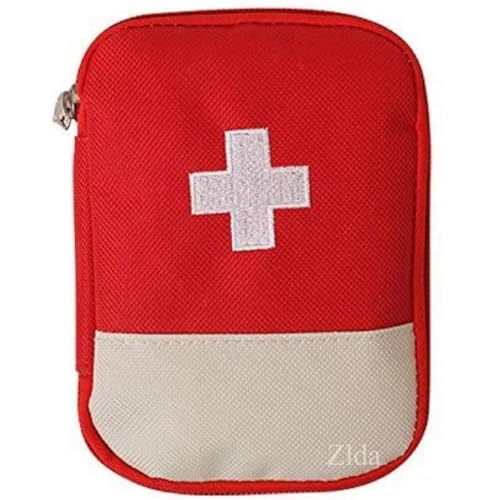 Tactine Emergency Mini Small First Aid Kit Travel Pouch Medicine Storage Bag for for Outdoor Camping Hiking Travel Emergency，Multifunction Emergency Medicine - Image 1