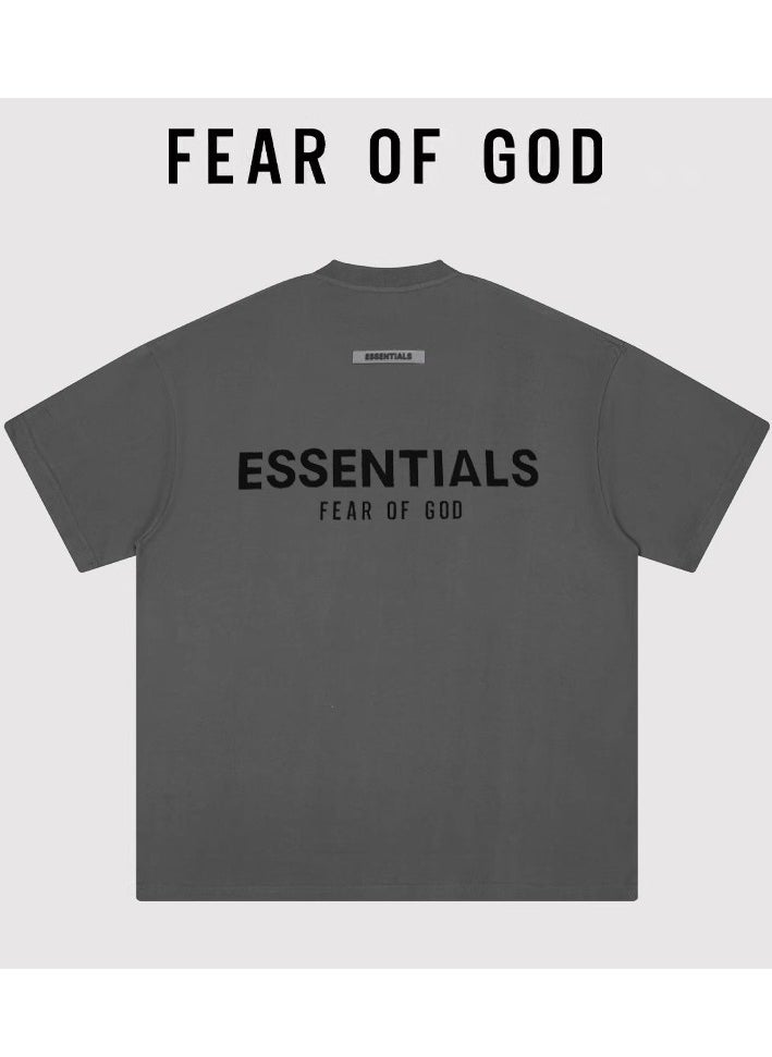FEAR OF GOD - American heavy baggy short sleeve T-shirt - Image 1