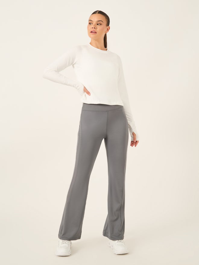 Styli Styli Active Wrap Over Back Thumbhole Long Sleeve Top  - Image 2