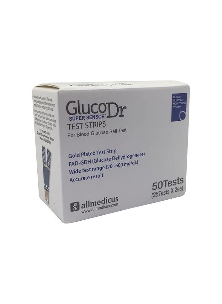 Gluco Dr GLUCODOCTOR 50 PCS 