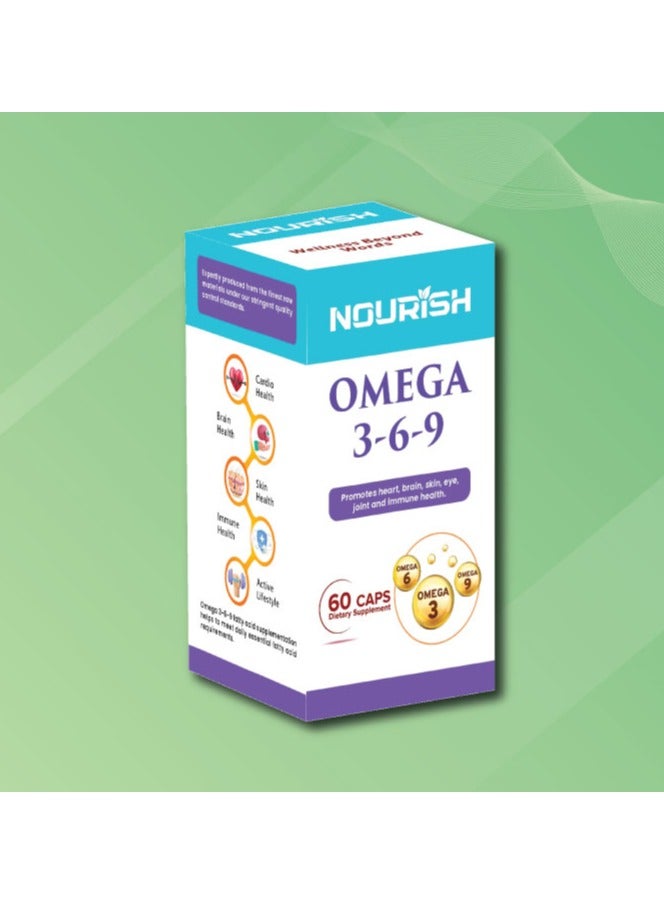 Nourish Omega 3-6-9 Capsule 60’S