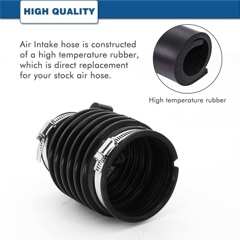 A ABIGAIL Air Intake Hose Compatible with Acura TL TSX Honda Accord Crosstour 3.5 3.5L V6 2008 2009 2010 2011 2012 2013 2014 Rplaces # 04010-R70-305 17228-R70-A01 696-051 Air Intake Duct Tube Boot - Image 1