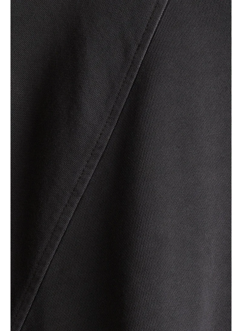 H&M Washed cotton sweatshirt