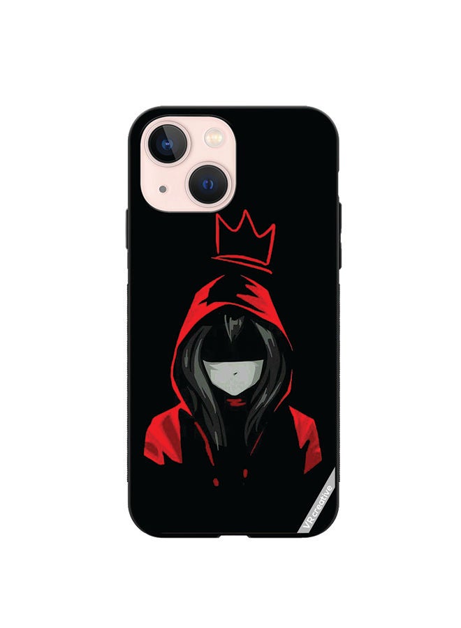 VR CREATIVE Protective Case Cover For Apple iPhone 14 Hell Girl Design Multicolour - Image 1