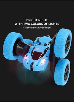 Perfii Remote-Controlled RC Stunt Car with Double-Side Body Roll Walking, Dual Front Lights, TRP Material, Vacuum Tires, Powerful Motor, Muddy Terrain Mastery, 360° Rotation, and Wireless Comfort Control  - Image 5