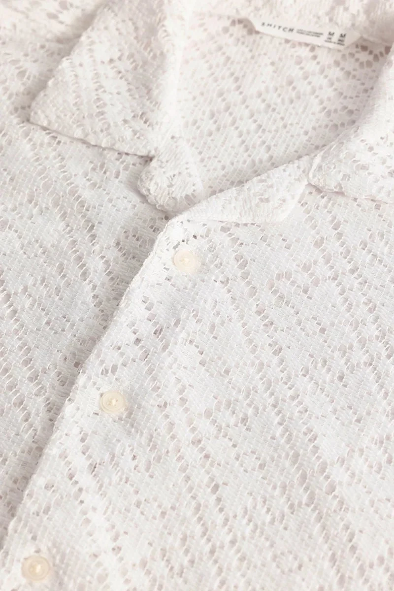 سنيتش Giulietta Snow White Crochet Shirts