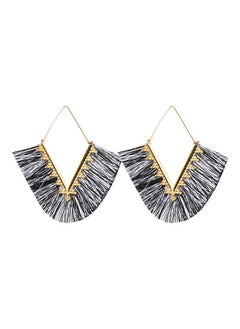 V Tassel Dangle Earrings
