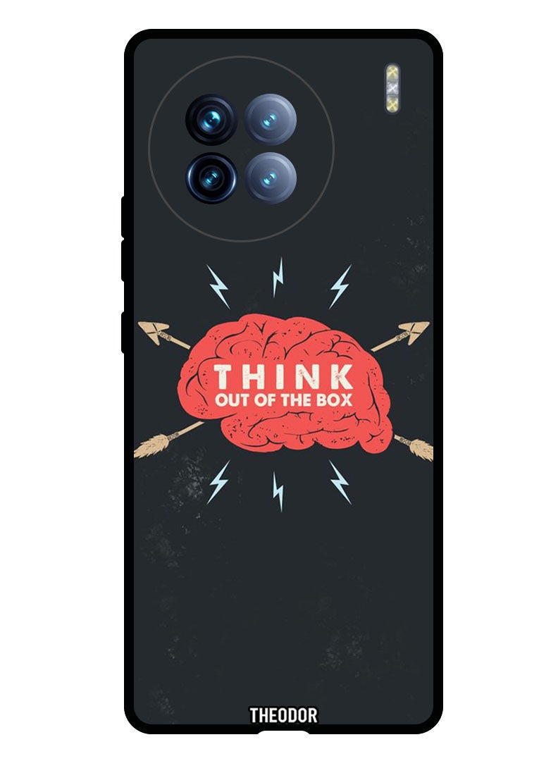 Theodor غطاء واقي مضاد للخدش ومقاوم للصدمات لجهاز Vivo X90 تفكير خارج الصندوق (2) - Image 1