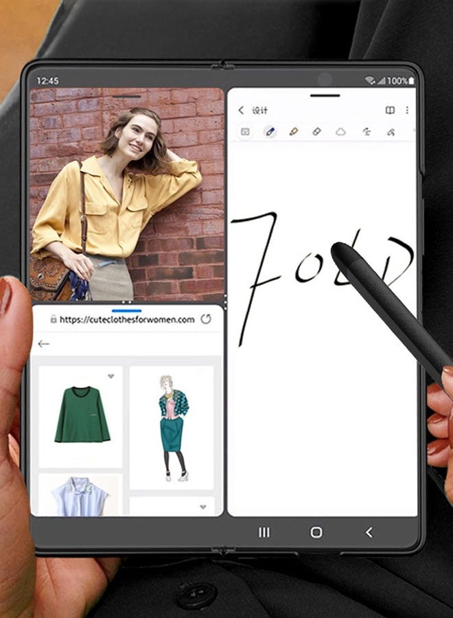 For Samsung Galaxy Z Fold 5 S Pen Stylus, No Charging and High Sensitive, Replacement S Pen for Galaxy Z Fold 5 - Image 3