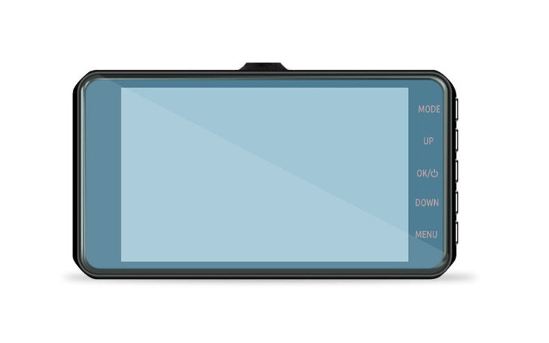 Hd 4-Inch 2.5D Touch Front And Rear Dual Recording Car Dvr24 Hour Parking Monitoring 1080P Driving Recorder - Image 1