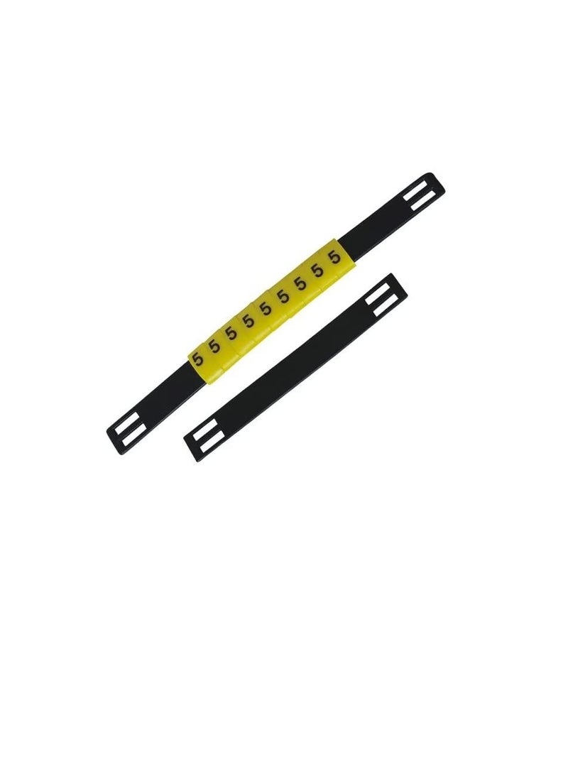 عالية الجودة PVC كابل علامة الشريط التعادل على قطاع الناقل (MS-100)  - Image 2