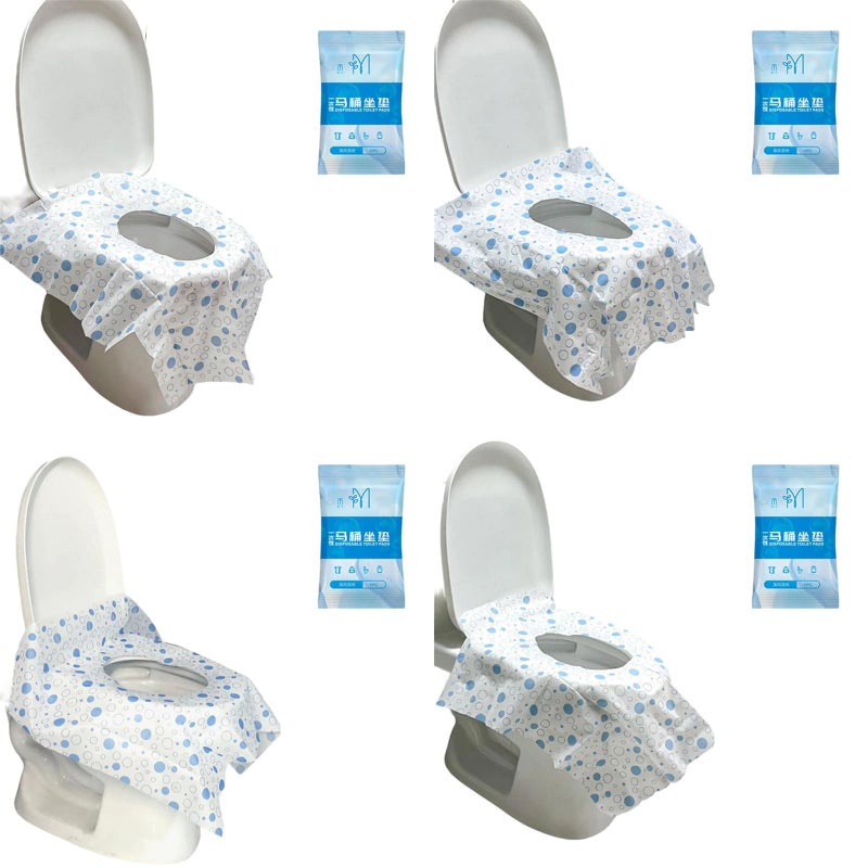 XL Portable Toilet Seat Covers 20 Pack Swallow Tail for Travel Outdoor Adults - Image 4
