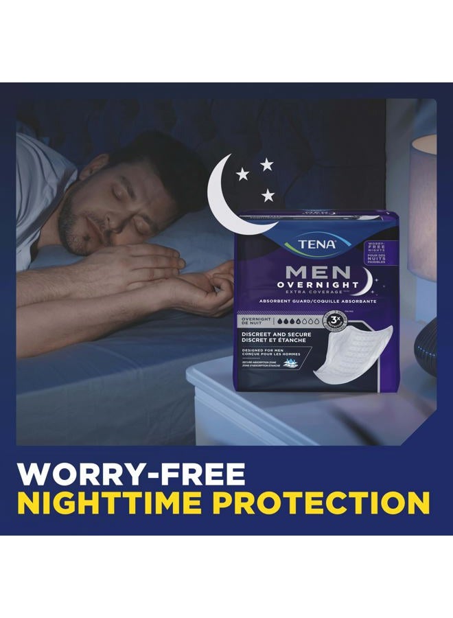 Tena Men Incontinence Guards for Men, Men's Pads, Bladder Control, Overnight Absorbency, 30 Count - Image 4