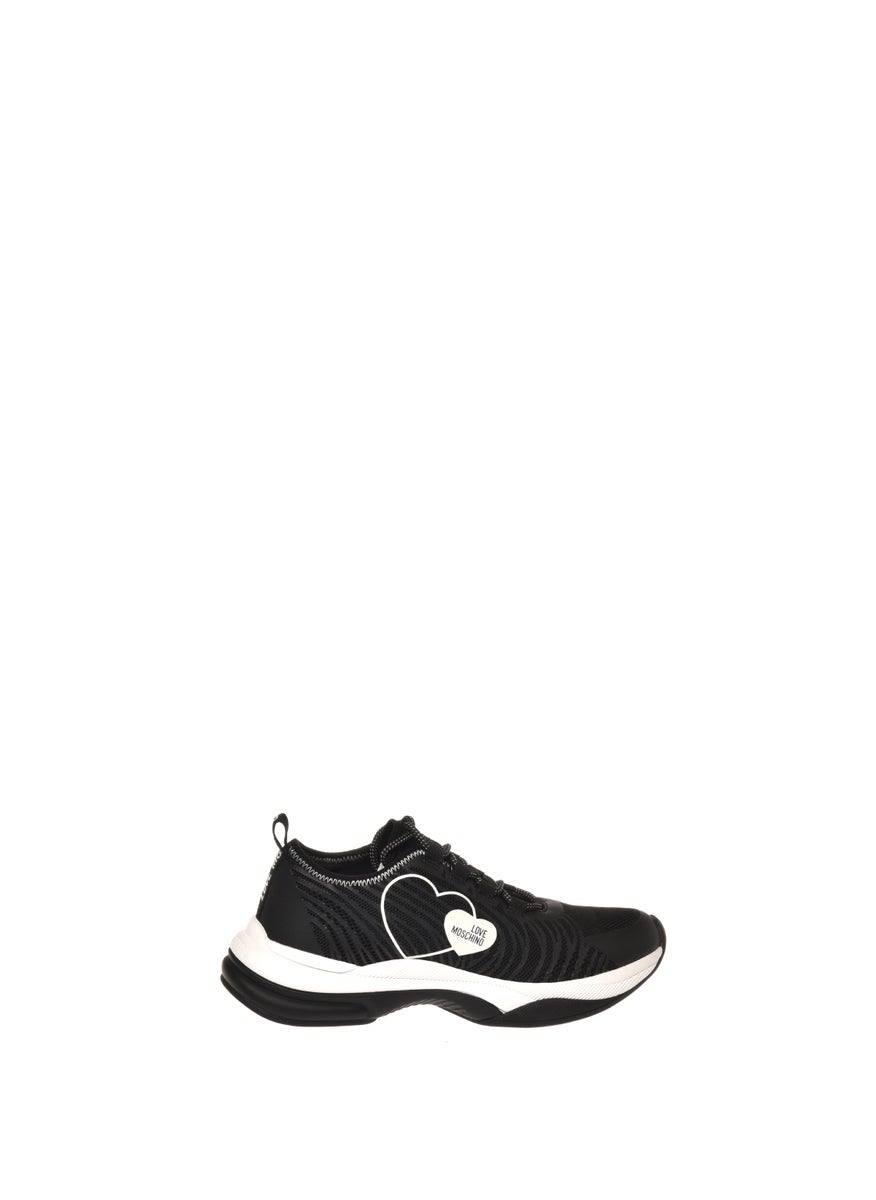 Love Moschino Lace Up Low Top Sneakers  - Image 1