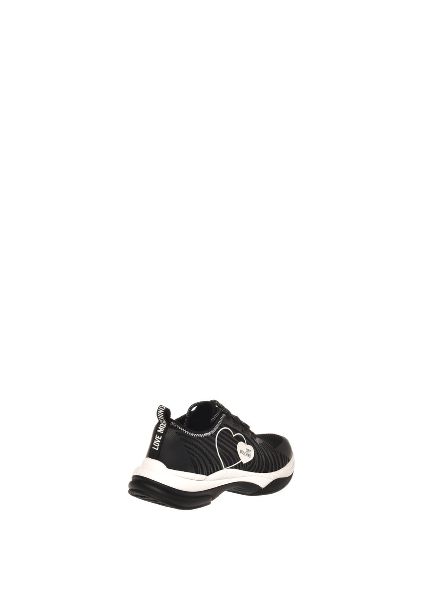Love Moschino Lace Up Low Top Sneakers  - Image 3
