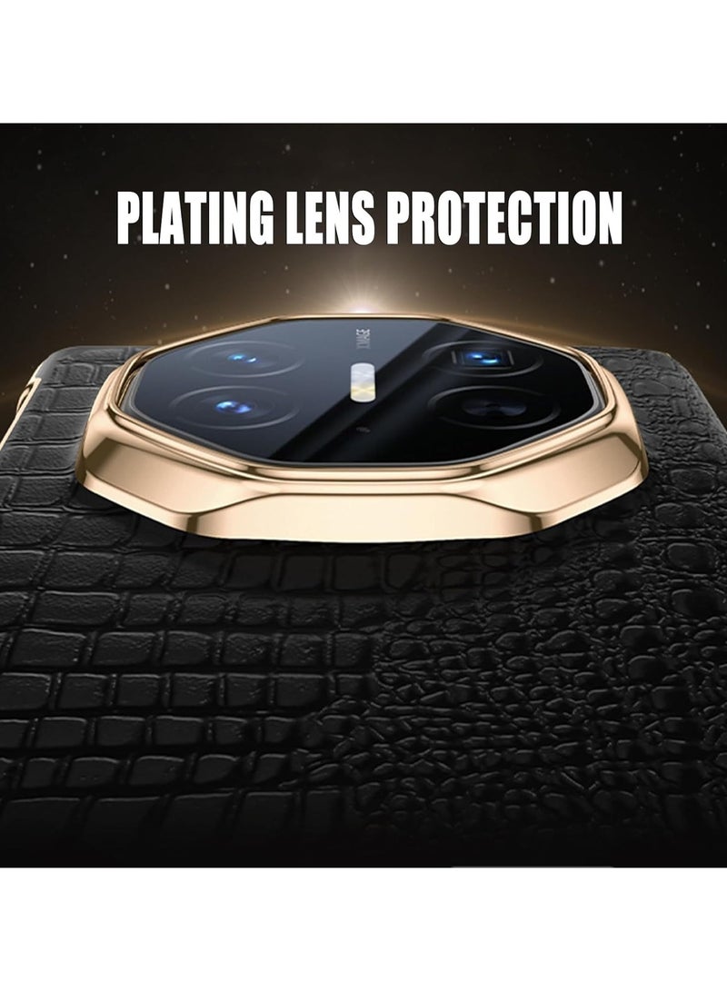 Smart View Flip Case Compatible with Huawei Mate XT Ultimate Design, Slim Flip Case Drop Protection Shockproof Protective Cover with Window View Function - Image 4