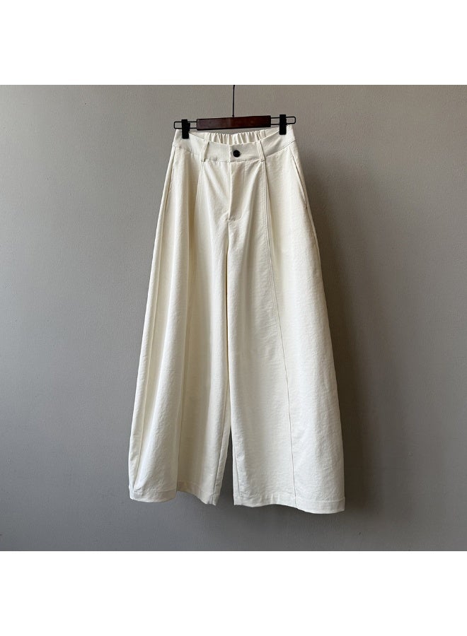 NIBEMINENT American-style Curved-knife Casual Pants For Women - Image 1