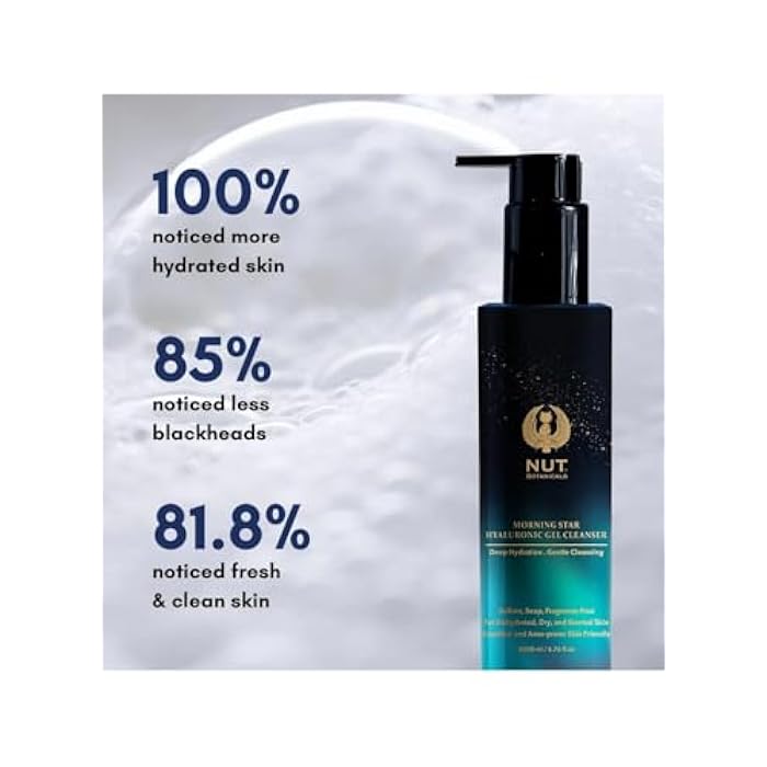 NUT BOTANICALS Morning Star Hyaluronic Gel Cleanser - Image 3