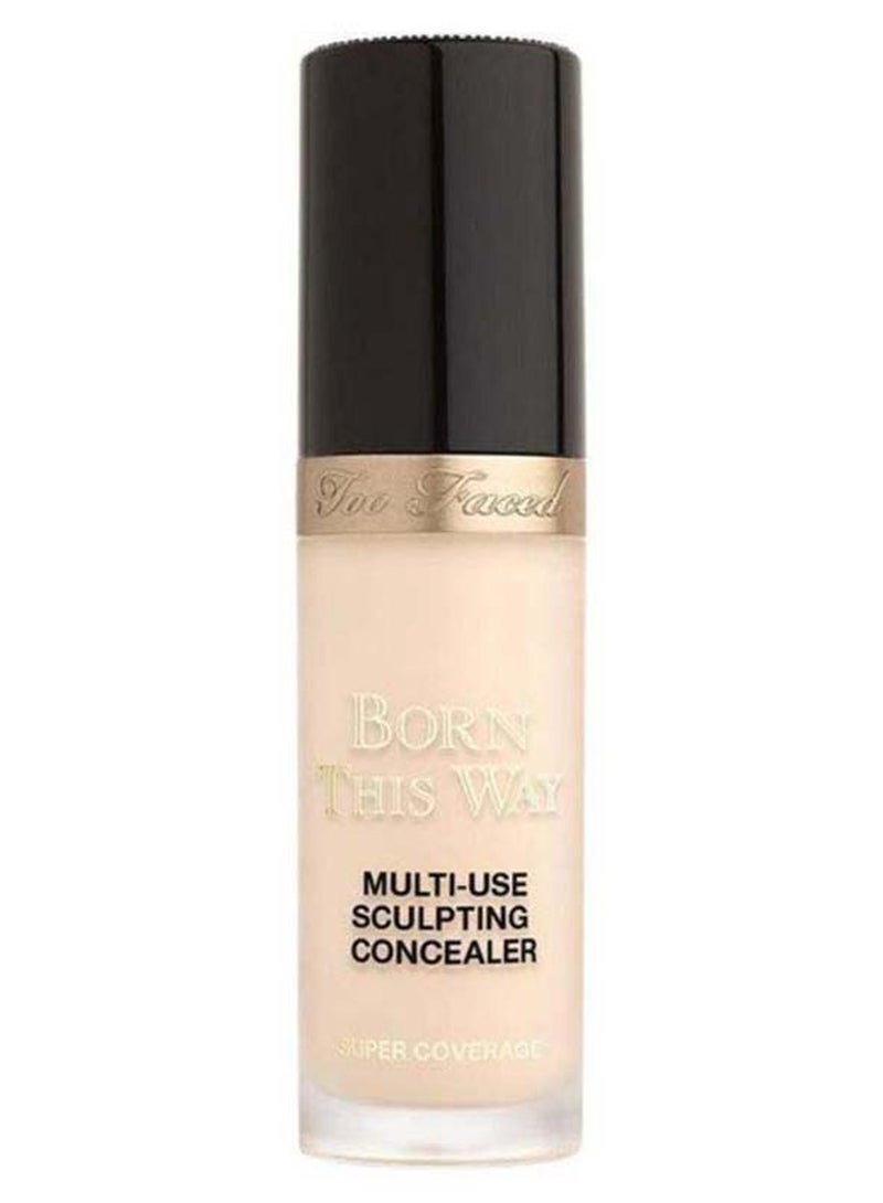 Too Faced Born This Way Super Coverage Multi-Use Sculpting Concealer Snow - Image 1